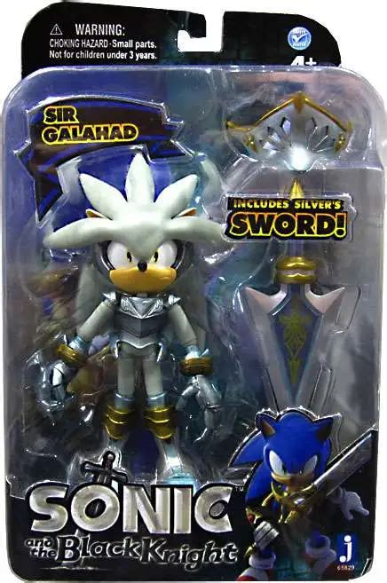 Sonic The Hedgehog Sonic And The Black Knight Silver 5 Action Figure