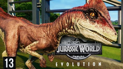 Deinonychus Enters The Park Jurassic World Evolution Gameplay Part 13 Youtube
