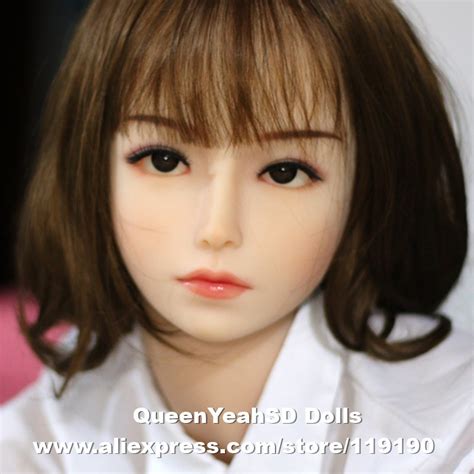 Top Quality Sex Doll Head For Japanese Real Doll Silicone Adult Sexy