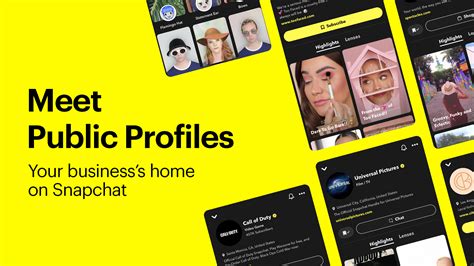 Public Profiles for Businesses | Snapchat for Business