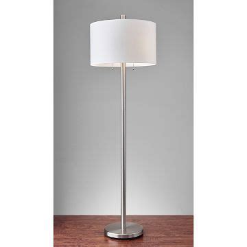 Brighten up any room with target's wide range of floor lamps and standing lamps. Adesso Boulevard Floor Lamp - Silver/White | Silver floor ...