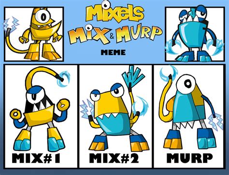 Mixels S Mix And Murp Meme Teslo And Slumbo By Rzgmon200 On Deviantart