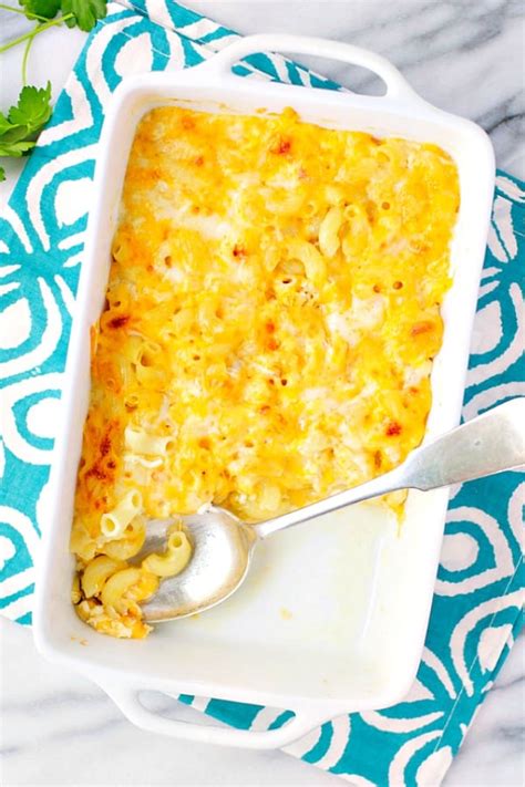 One bite w/ mustard powder, one with worcestershire, one with. Dump and Bake Overnight Macaroni and Cheese - The Seasoned Mom