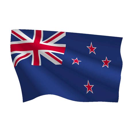 The flag of new zealand consists of a blue field with union jack on the canton and four red stars centered on white stars. New Zealand Flag (Heavy Duty Nylon Flag) | Flags International
