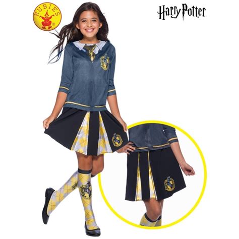 Hufflepuff Costume Top For 8 10 Yrs Old