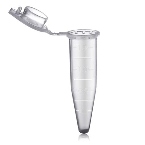 Clear Sure Microcentrifuge Tube Ml Conical Pack Of Pcs