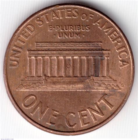 1 Cent 2008 Cent Lincoln Memorial 1959 2008 United States Of