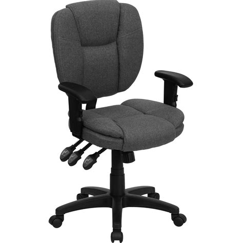 Fabric Multi Function Task Chair With Arms Multiple Colors Walmart