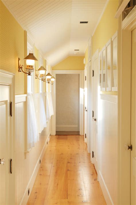 My hall is beige and i do have a picture gallery there. Hallway Decorating Ideas - Town & Country Living