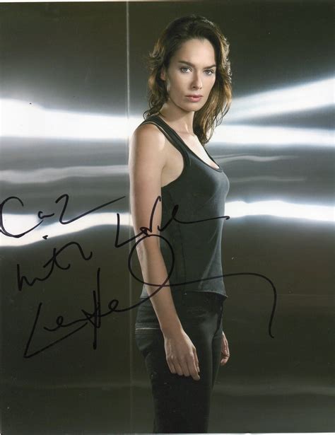 He is best known for his roles as paddy garvey of the king's fusiliers in the itv series soldier soldier, fireman kenny 'rambo' baines in the pilot of london's burning, bronn in the hit hbo series game of thrones and bennet drake in ripper street. Lena's autograph. She was lovely. | Lena headey, Fashion ...