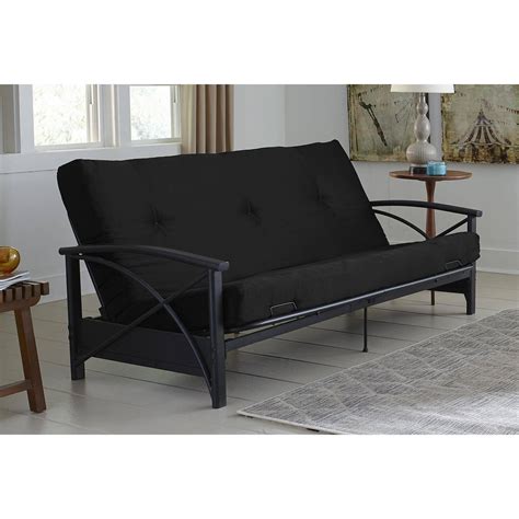 This stylish and fancy futon is one of the best furniture you can have in your room. Furniture: Modern Futon Beds At Walmart With Splendid Look ...