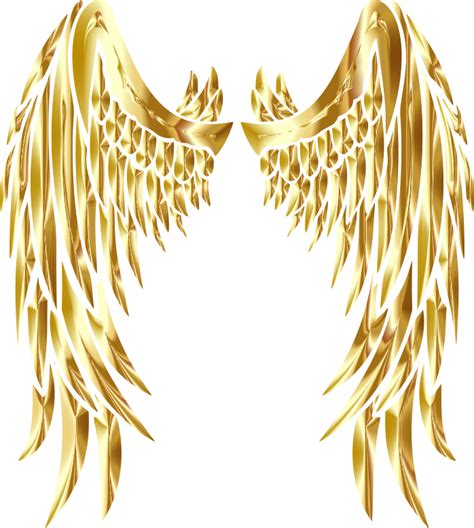 Golden Wings Decor Png Clipart Picture Angel Wings Png Wings Png Porn Sex Picture