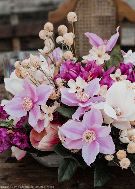 Fill Your Spring Wedding Floral Arrangements With Artificial Magnolias