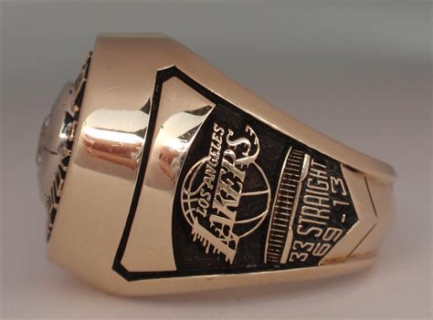 We are #lakersfamily | 🏆 17x champions. 1972 Los Angeles Lakers NBA "World Champions" 10K Gold Ring