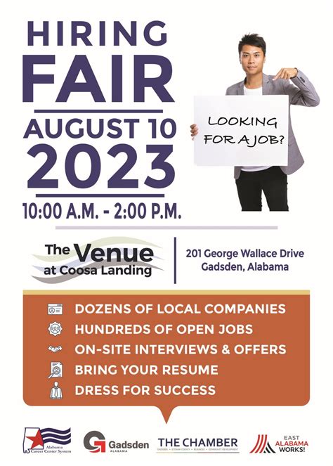The Gadsden Career Center To Partner For Multiple Employer Job Fair
