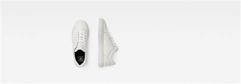 Loam Worn Tonal Sneakers White G Star Raw®