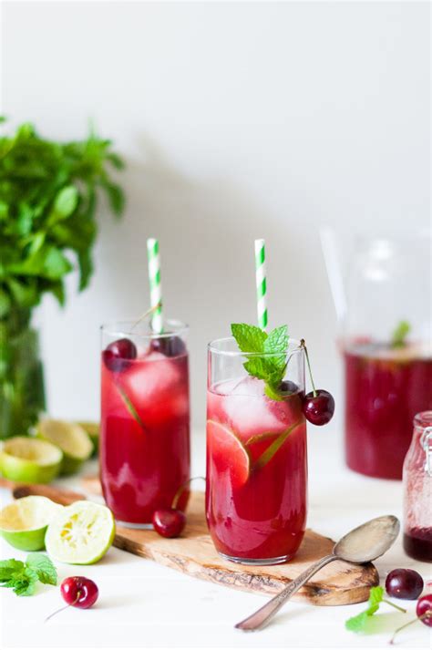Mint And Black Cherry Limeade The Kitchen Mccabe