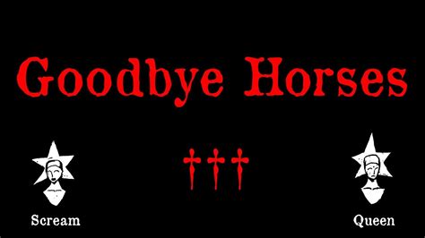 Crosses Goodbye Horses Karaoke Youtube