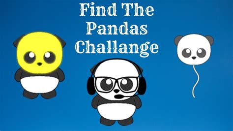 Find The Panda Youtube