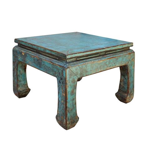 Chinese coffee tables by price $500 or less $1000 or less $2000 or less $4000 or less $4000+ all chinese coffee tables Asian Style Rustic Distressed Blue Square Curved Leg ...