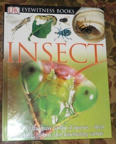 Hardcover Dk Eyewitness Books Insect Bugs Science Nature Homeschool