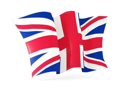 Waving Flag Illustration Of Flag Of United Kingdom