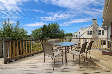 Charming Water View Home Overlooking Mill Cove W A Large Deck Near