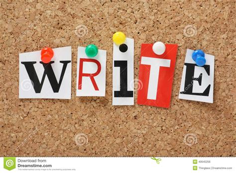 Click the picture to make sure that you add the picture to the word. The Word Write Stock Photo - Image: 40645256