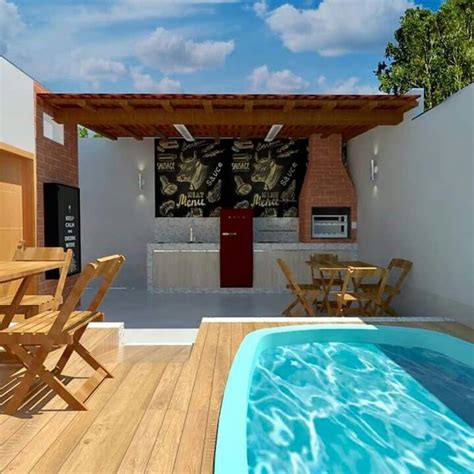 Pin By Roberta Dos Anjos On Casas Outdoor Patio Decor Patio Small Pool Design