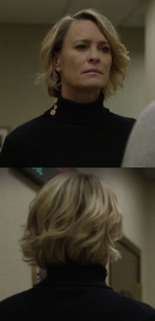 Maybe you would like to learn more about one of these? Robin Wright / Claire Underwood haircut 2017 House of ...