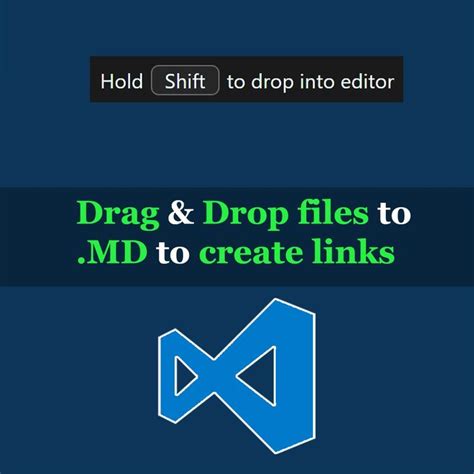Vs Code — Drag And Drop Files To Markdown To Create Links In 2022