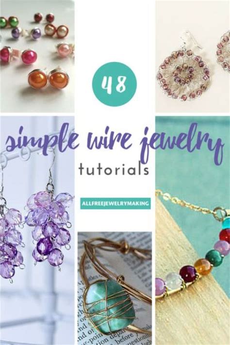 48 Wire Jewelry Tutorials Great For Beginners
