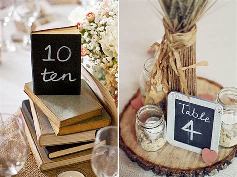 9 Elegant Table Number Ideas - Quirky Parties