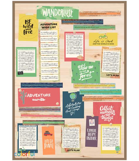 Adventure Board Instant Download And Printable Colorful Zone