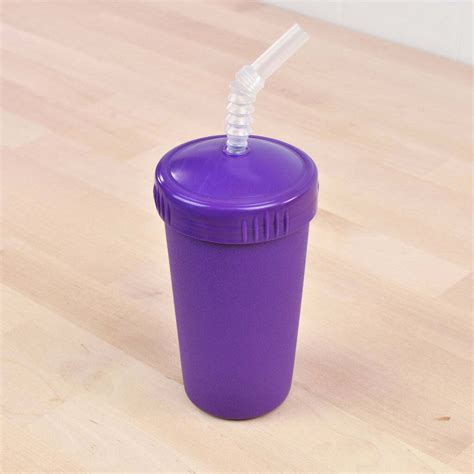 Re Play Cup With Reusable Straw Amethyst