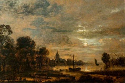 Fileriver Landscape By Aert Van Der Neer Mauritshuis Wikimedia Commons