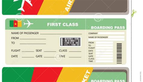 Deux faux billets d'avion sont à imprimer par page, mais vous pouvez imprimer autant de pages que vous le souhaitez ! Cadeau de Noel voyage au Cameroun : La taxe aéroportuaire ...