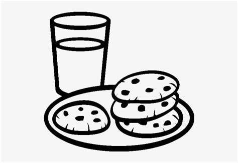 Digital printable sublimation designs for by digiwebstudio on etsy. Graphic Free Library Collection Black And White High - Milk And Cookies Coloring Page ...