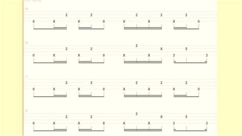 Another part of the technique is to come back up with your thumband sort of plucking it with your nail. Tab RHCP Coffee Shop - Slap Bass 1st Part Verse - Day 62 ...