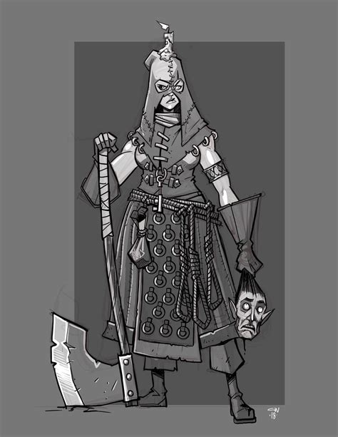 Executioner By Cwalton73 Game Character Design Character Design