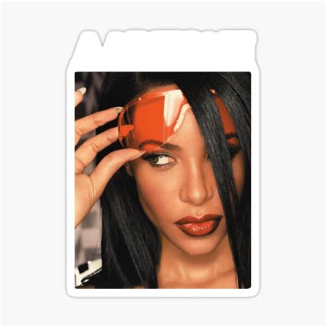 Aaliyah Sticker For Sale By Prifix Design Redbubble