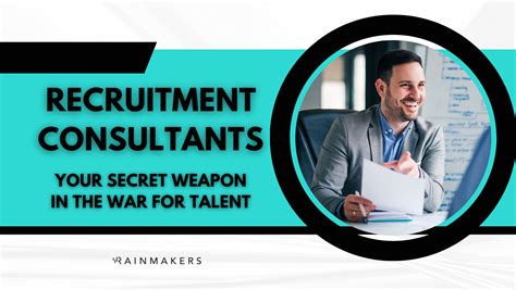 The Role Of A Recruitment Consultant A Complete Guide Rainmakers