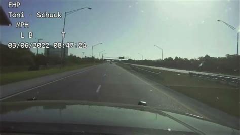 Fhp Trooper Crashes Into Wrong Way Driver To Save Runners Youtube
