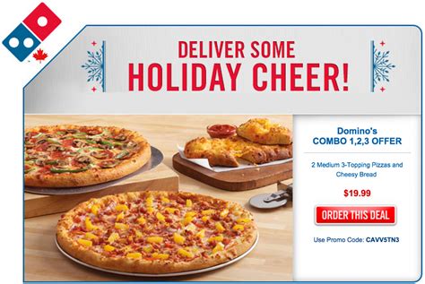Check spelling or type a new query. Dominos Pizza Boxing Week Promo Codes: 2 Medium 3 Topping ...