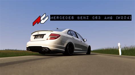 MERCEDES BENZ C63 AMG W204 Aspertsham Track Assetto Corsa YouTube