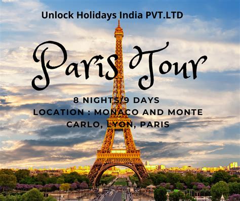Creating a relaxing environment that you feel at peace in takes some care and planning, but factory buys can make it easy. Unlock Holidays offers the best Paris Honeymoon tour ...