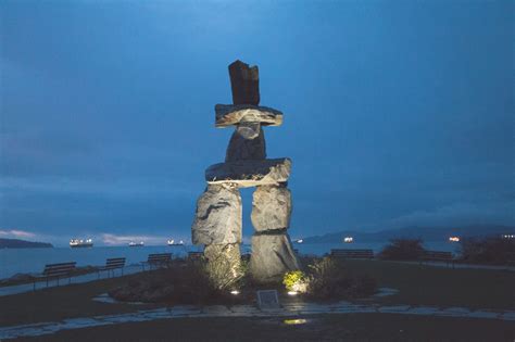 Inukshuk Vancouver Canada Inukshuk Vancouver Canada