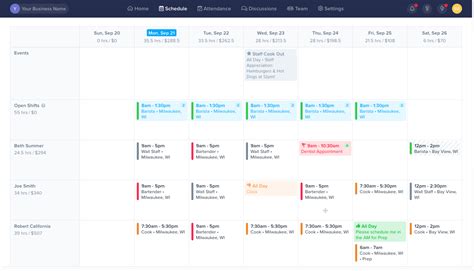 Use the free schedule maker to create the perfect schedule for your team, your classroom or your family. Free Work Schedule Maker & Time Clock App - ZoomShift