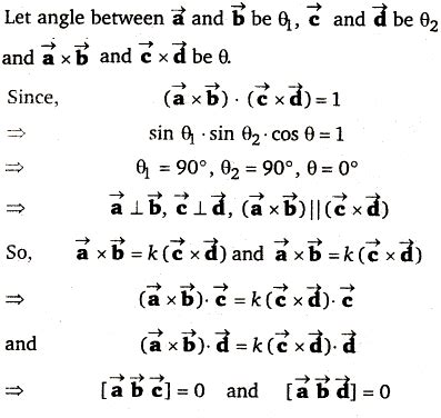 If vector(a,b,c) and vector d are unit vectors such that vector(a x b