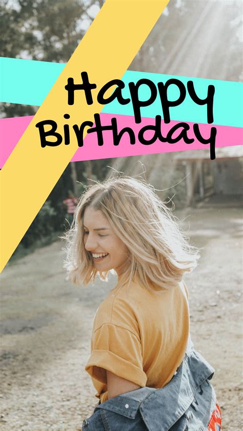 STORY TEMPLATE: Happy Birthday Instagram Story Template